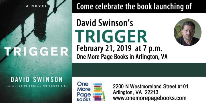 Celebrate TRIGGER book launch in Arlington